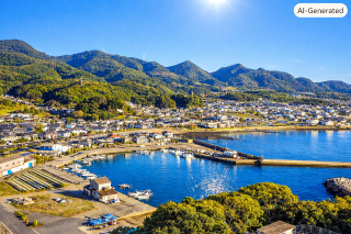 日出町の風景写真