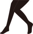 タイツのイラスト