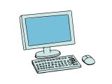 パソコンのイラスト