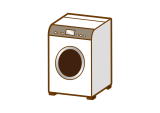 洗濯機のイラスト