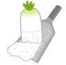 大根おろしのイラスト