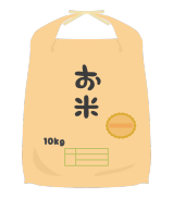 コメ袋のイラスト