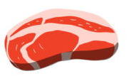 肉のイラスト