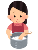 米のとぎ汁イラスト7